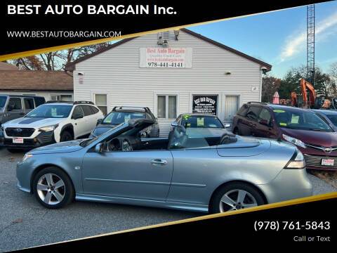 2010 Saab 9-3 for sale at BEST AUTO BARGAIN inc. in Lowell MA