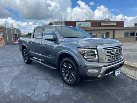 2021 Nissan Titan for sale at Carney Auto Sales in Austin MN