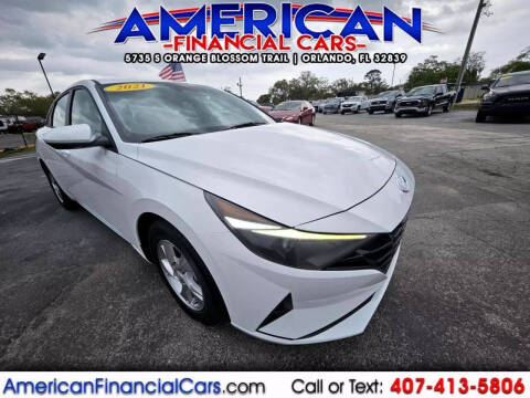 2021 Hyundai Elantra for sale at American Financial Cars in Orlando FL