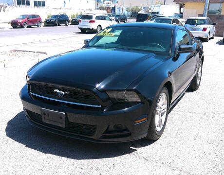 2014 Ford Mustang for sale at DESERT AUTO TRADER in Las Vegas NV