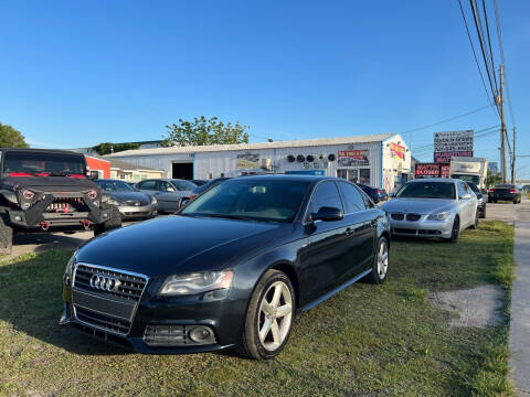 2012 Audi A4 for sale at ONYX AUTOMOTIVE, LLC in Largo FL