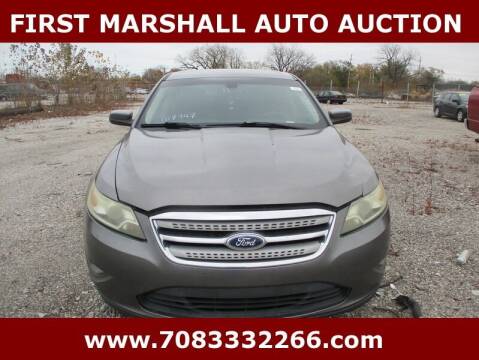 2011 Ford Taurus for sale at First Marshall Auto Auction in Harvey IL