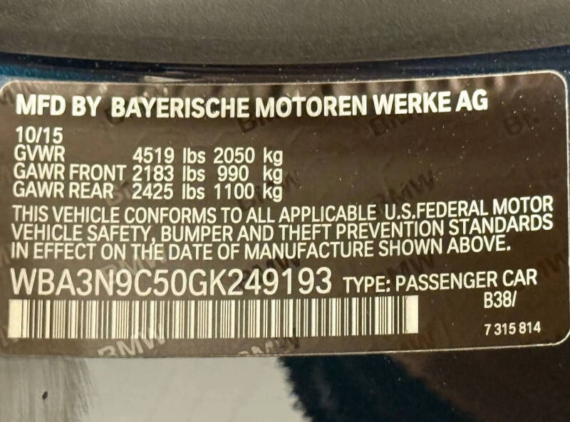 2016 BMW 4 Series 428i xDrive