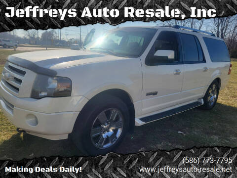 2008 Ford Expedition EL for sale at Jeffreys Auto Resale, Inc in Clinton Township MI