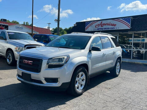 2015 GMC Acadia for sale at American Auto Sales LLC in Charlotte NC