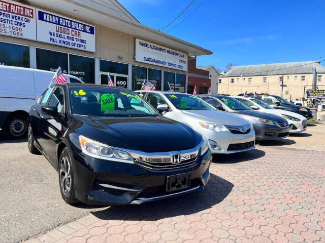 2016 Honda Accord for sale at Kenny Auto Sales in Manville, NJ