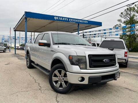 2014 Ford F-150 for sale at Quality Investments in Tyler TX