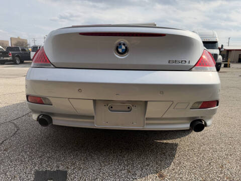 2007 BMW 6 Series 650i