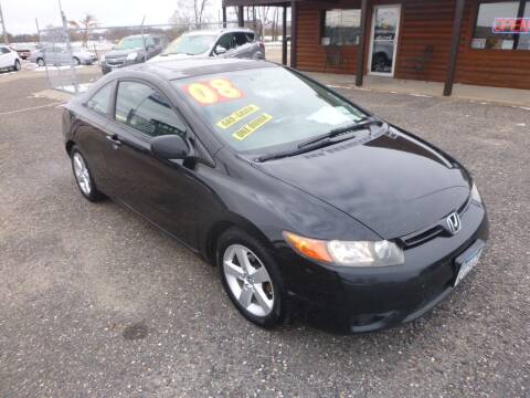 2008 Honda Civic for sale at Country Side Car Sales in Elk River MN