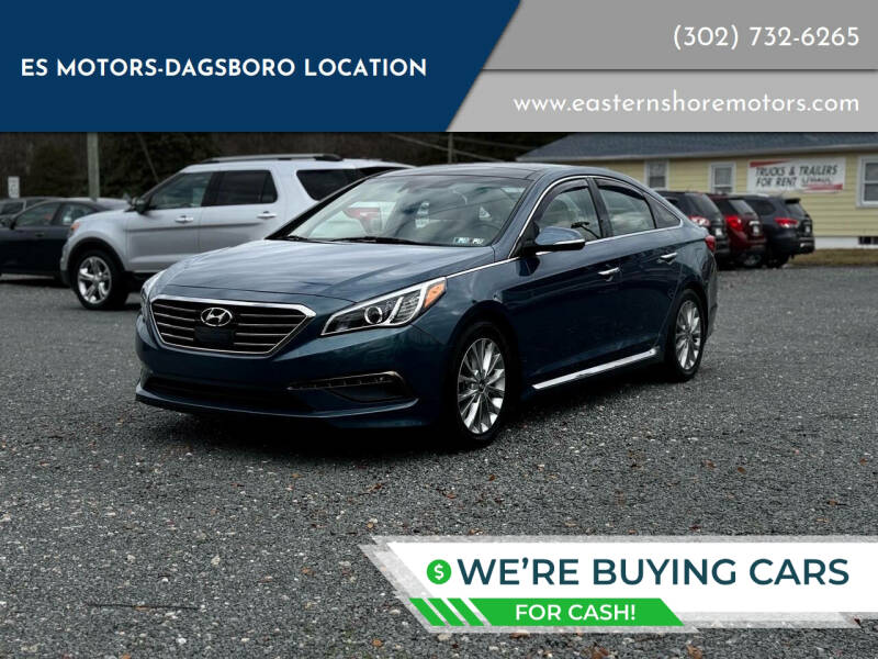 2015 Hyundai Sonata for sale at ES Motors-DAGSBORO location in Dagsboro DE