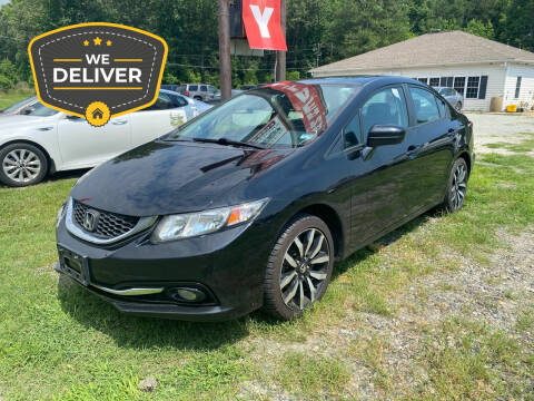 2015 Honda Civic for sale at Premier Auto Solutions & Sales in Quinton VA