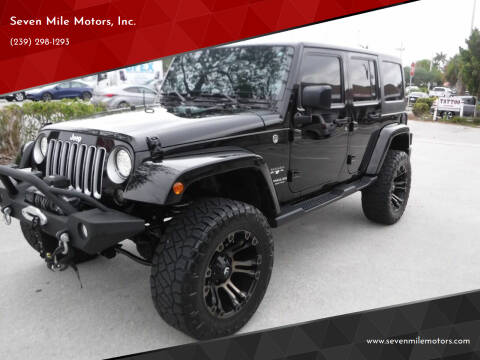 Jeep Wrangler Unlimited For Sale in Naples, FL - Seven Mile Motors, Inc.