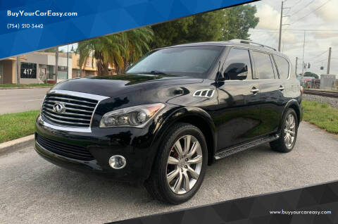 2013 Infiniti QX56 for sale at BuyYourCarEasyllc.com in Hollywood FL