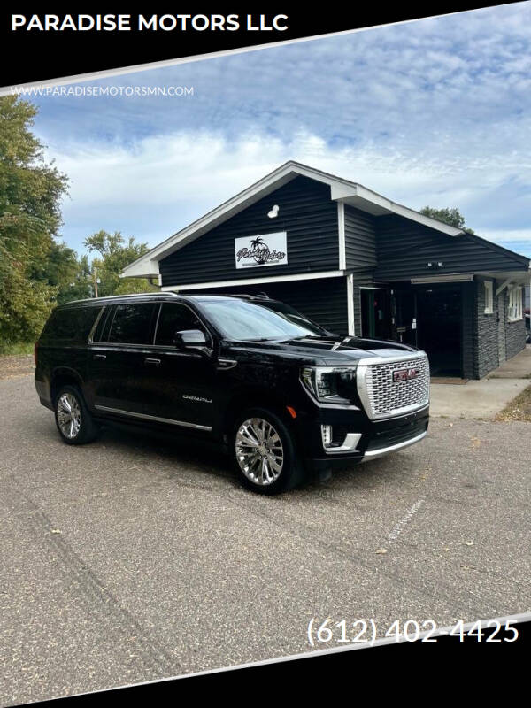 2021 GMC Yukon XL for sale at PARADISE MOTORS LLC in Cambridge MN