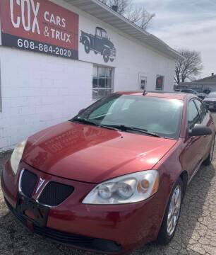 2008 Pontiac G6 for sale at Cox Cars & Trux in Edgerton WI