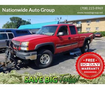 2003 Chevrolet Silverado 2500HD for sale at Nationwide Auto Group in Melrose Park IL