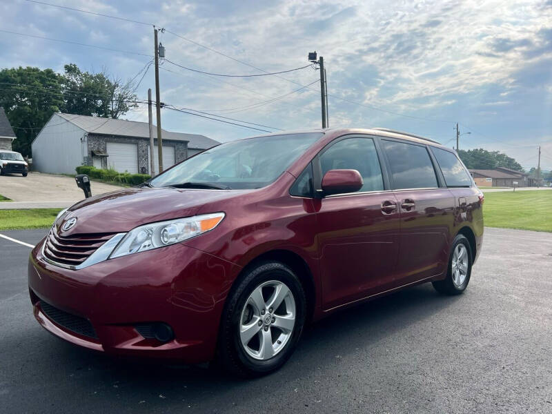 2017 Toyota Sienna for sale at HillView Motors in Shepherdsville KY