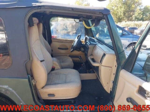 2001 Jeep Wrangler Sport