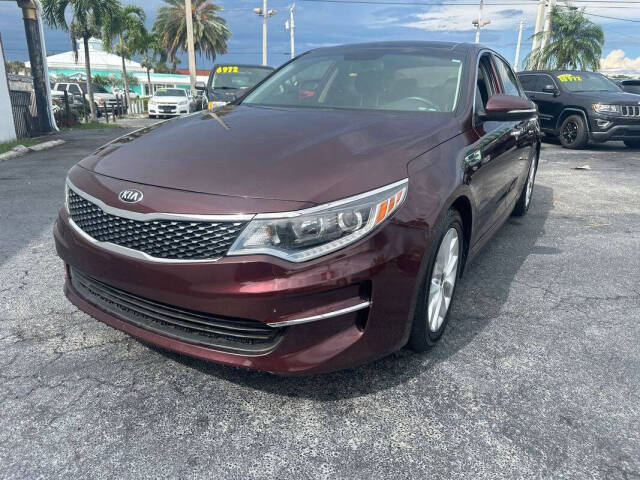 2018 Kia Optima for sale at Tropical Auto Sales in North Palm Beach, FL