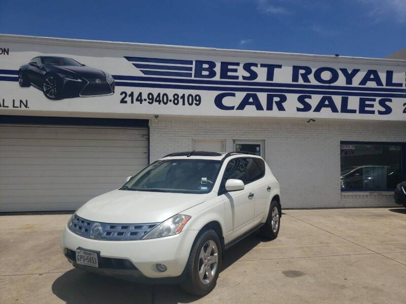 2003 Nissan Murano for sale at Best Royal Car Sales in Dallas TX