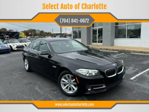 2016 BMW 5 Series for sale at Select Auto of Charlotte in Matthews NC