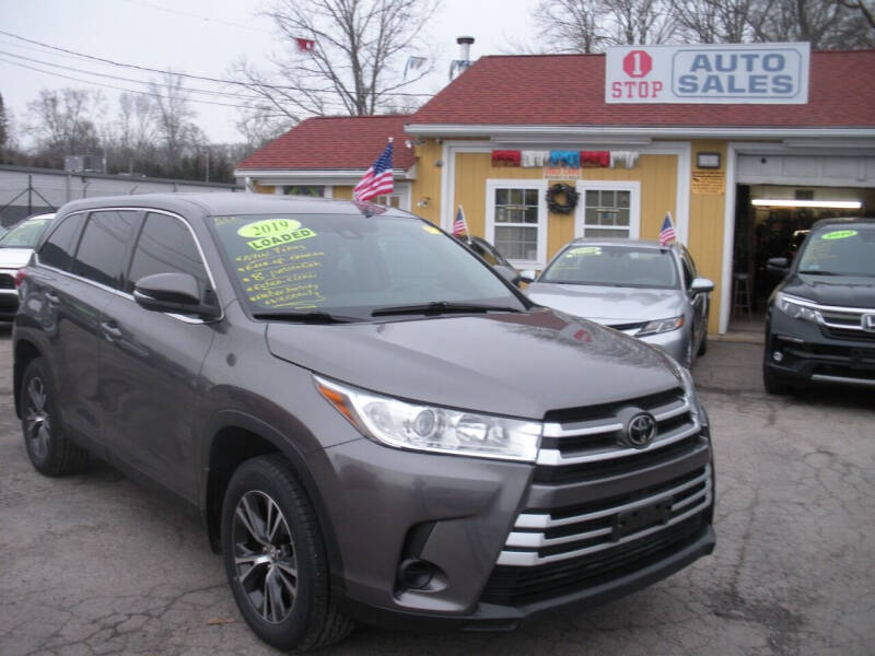 2019 Toyota Highlander for sale at One Stop Auto Sales in North Attleboro MA