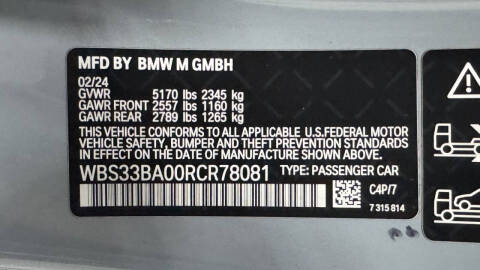 2024 BMW M4 Competition xDrive