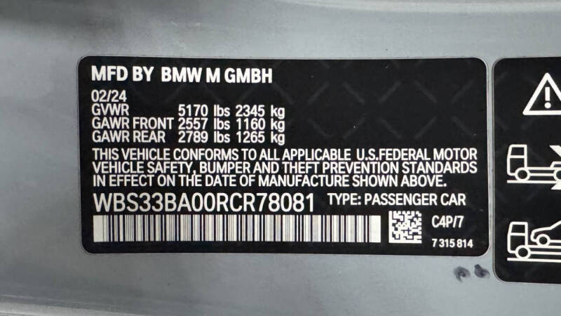 2024 BMW M4 Competition xDrive