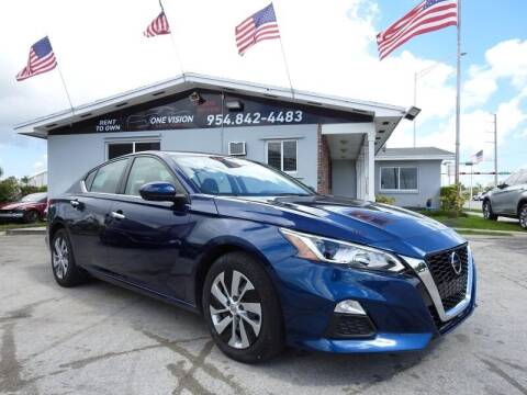2020 Nissan Altima for sale at One Vision Auto in Hollywood FL