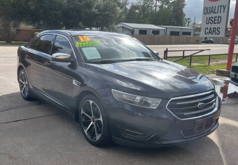 2015 Ford Taurus for sale at VSA MotorCars in Cypress TX