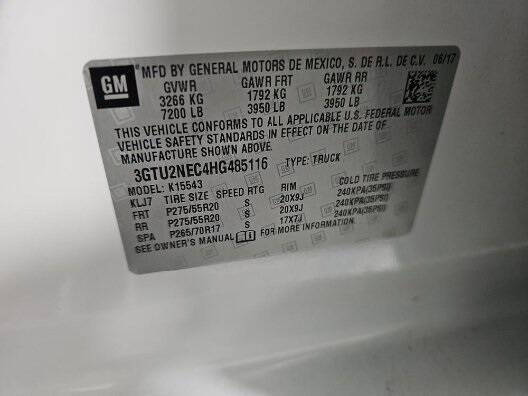 2017 GMC Sierra 1500