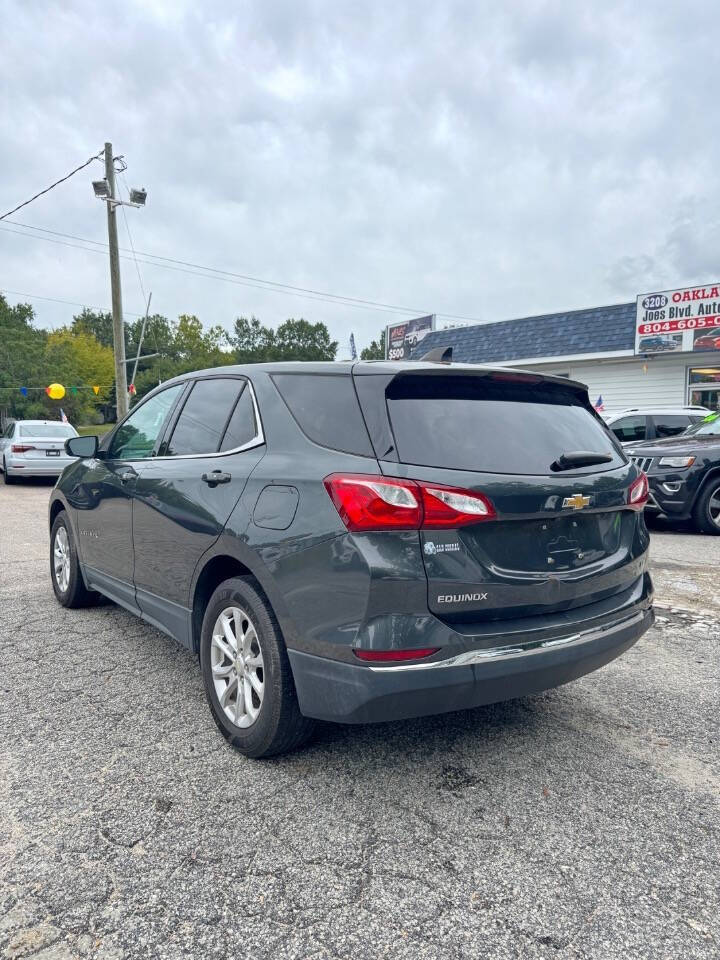 2018 Chevrolet Equinox for sale at Joes Blvd Auto Sales in Hopewell, VA