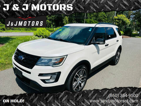 2016 Ford Explorer for sale at J & J MOTORS in New Milford CT