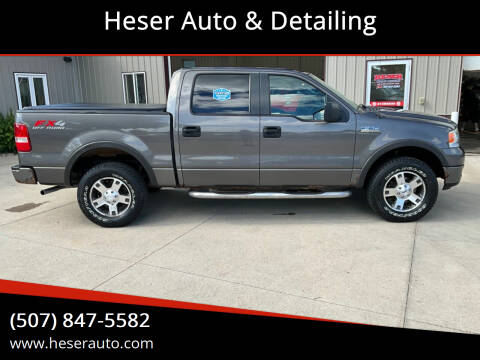 2005 Ford F-150 for sale at Heser Auto & Detailing in Jackson MN