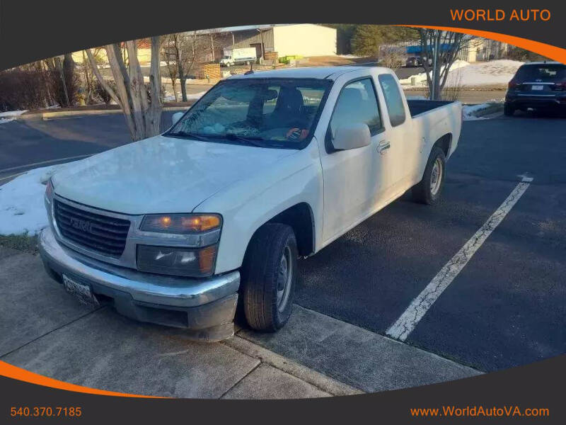 2012 GMC Canyon for sale at World Auto in Fredericksburg VA