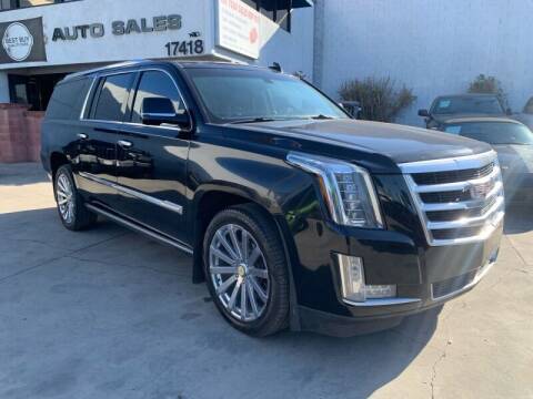 2015 Cadillac Escalade ESV for sale at Best Buy Quality Cars in Bellflower CA