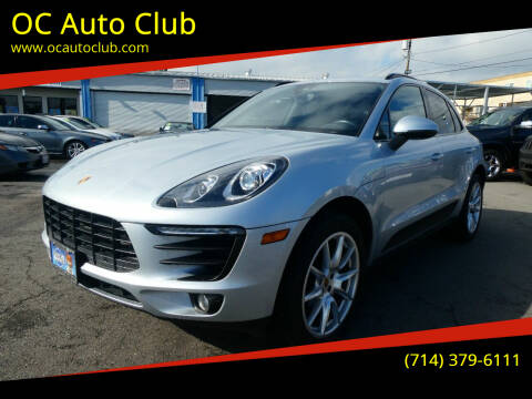2017 Porsche Macan for sale at OC Auto Club in Midway City CA