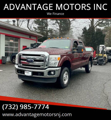 2012 Ford F-350 Super Duty for sale at ADVANTAGE MOTORS INC in Edison NJ