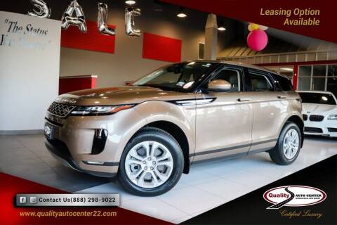 2020 Land Rover Range Rover Evoque for sale at Quality Auto Center in Springfield NJ