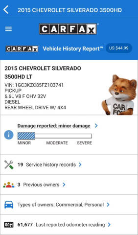 2015 Chevrolet Silverado 3500HD LT