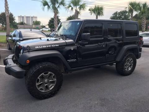 2013 Jeep Wrangler Unlimited for sale at Gulf Financial Solutions Inc DBA GFS Autos in Panama City Beach FL