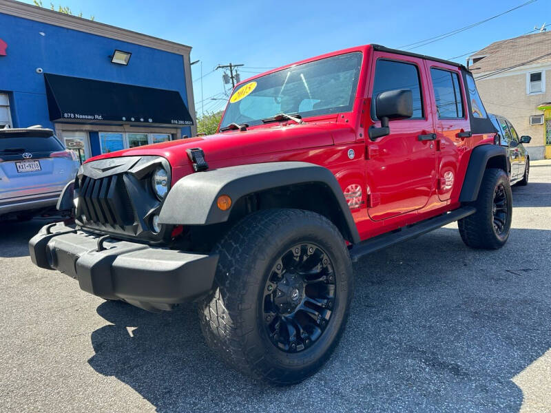 2015 Jeep Wrangler Unlimited for sale at CAR PRO AUTO SALES in Uniondale NY