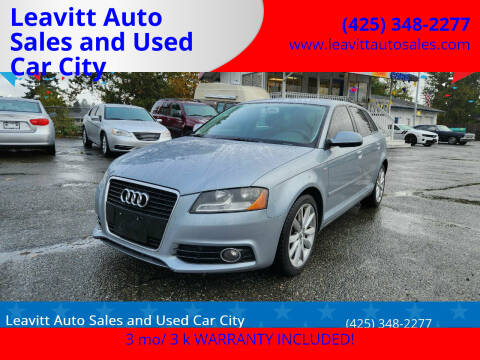 2011 Audi A3 for sale at Leavitt Auto Sales and Used Car City in Everett WA