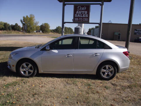 2016 Chevrolet Cruze Limited for sale at Don's Auto Sales in Silver Creek NE