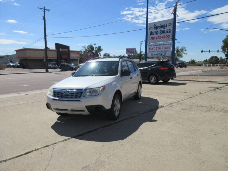 2012 Subaru Forester for sale at Springs Auto Sales in Colorado Springs CO