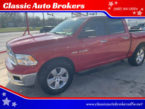 2009 Dodge Ram 1500 for sale at Classic Auto Brokers in Haltom City TX