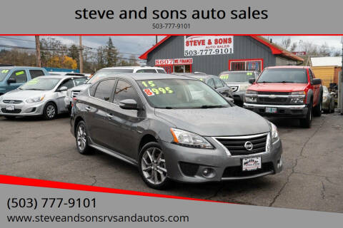 2015 Nissan Sentra for sale at steve and sons auto sales in Happy Valley OR