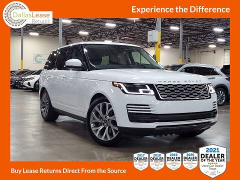 2019 Land Rover Range Rover for sale at Dallas Auto Finance in Dallas TX