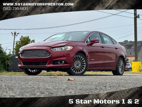 2013 Ford Fusion Hybrid Titanium