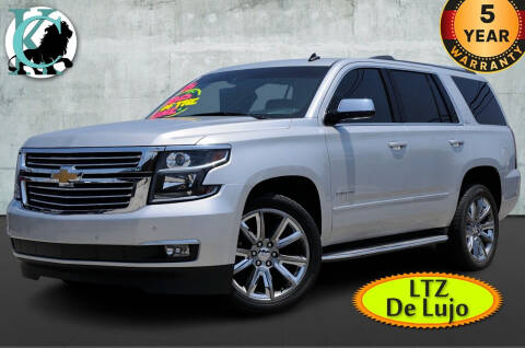 2015 Chevrolet Tahoe for sale at Kustom Carz in Pacoima CA